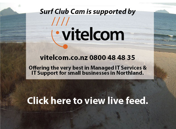 Support for SurfCam – RUAKAKA SURF LIFESAVING PATROL